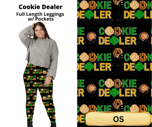 Cookie Dealer Full Length Leggings w/ Pockets
