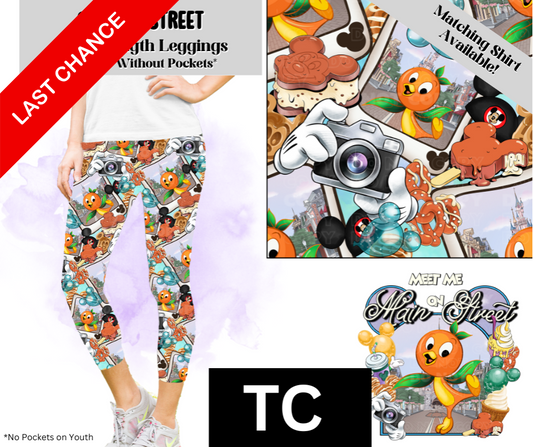 OB Main Street Capri Length Leggings w/ Pockets