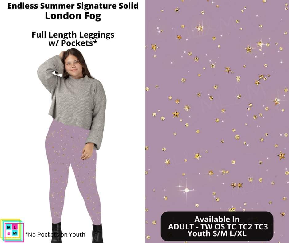 London Fog Full Length Leggings w/ Pockets