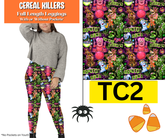Cereal Killers Full Length Leggings w/ Pockets