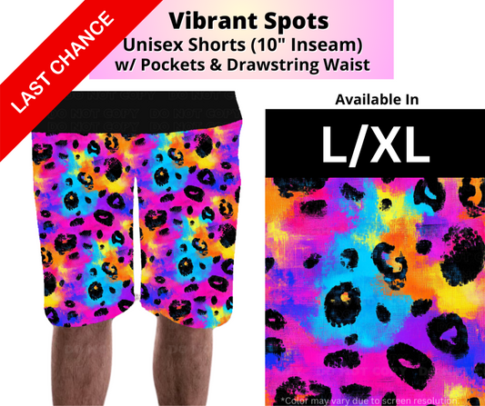 Vibrant Spots Unisex Shorts