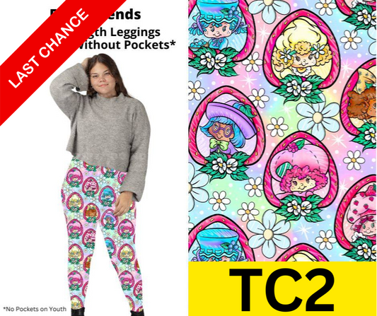 Fruit Friends Full Length Leggings w/ Pockets