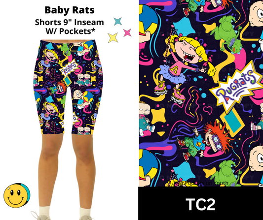 Baby Rats Shorts w/ Pockets