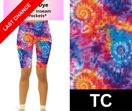 Cosmic Dye Jamaica Shorts w/ Pockets