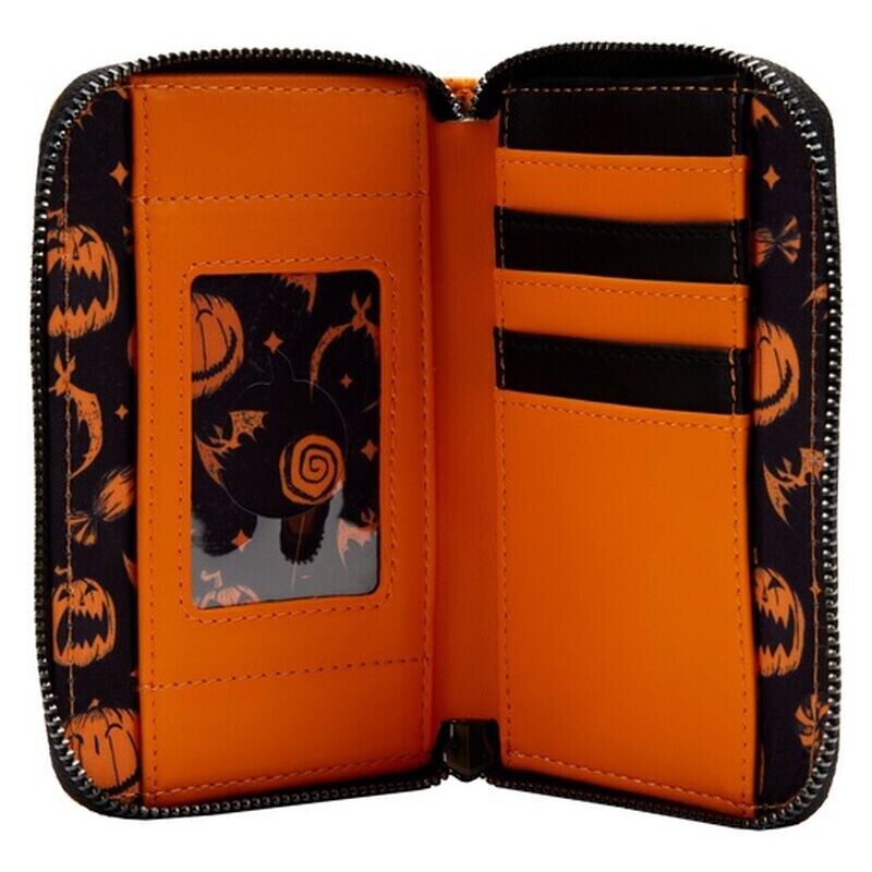 LOUNGEFLY-PUMPKIN JACK GLOW IN THE DARK WALLET- SPECIAL EDITION ONLINE EXCLUSIVE