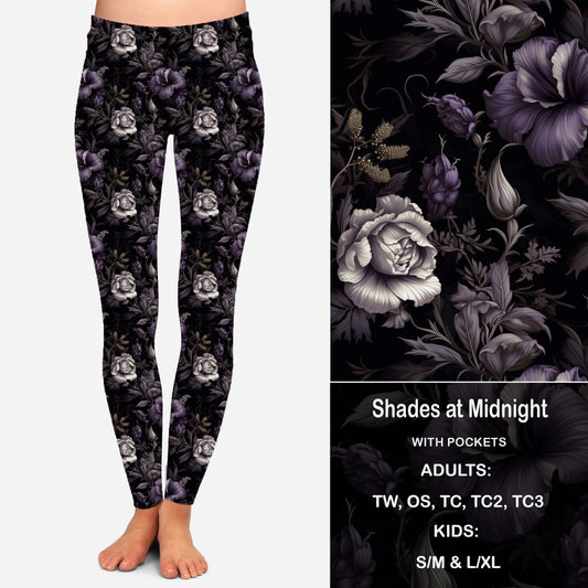 SHADES AT MIDNIGHT - Leggings & Capris with Pockets Preorder Closes 7/31