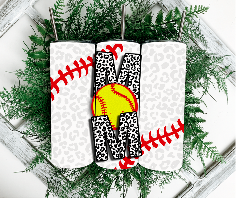 Softball Mom Tumbler