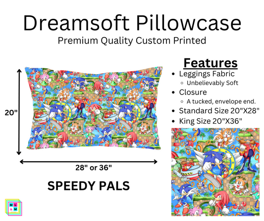 Speedy Pals Dreamsoft Pillowcase