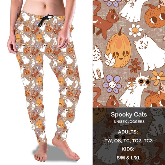 Spooky Cats Full Joggers