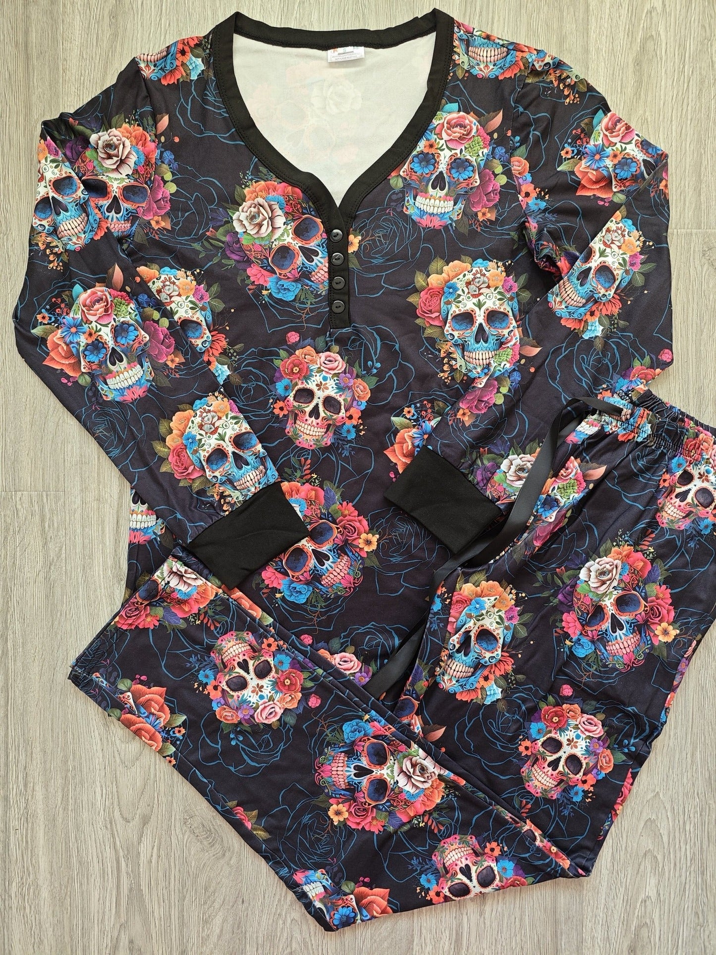 Sugar Skull Holiday PJ Closes 7/25 eta 6 weeks