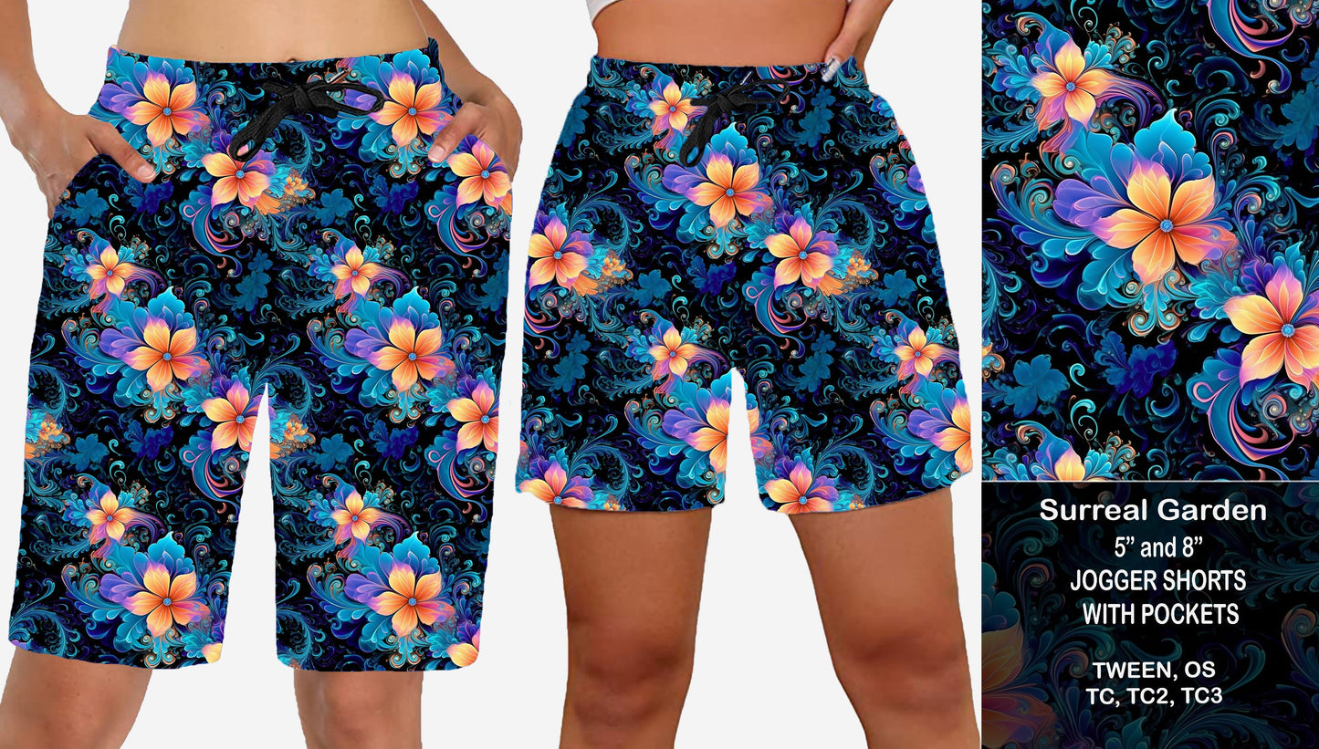 SURREAL GARDEN - Jogger Shorts Preorder Closes  7/28