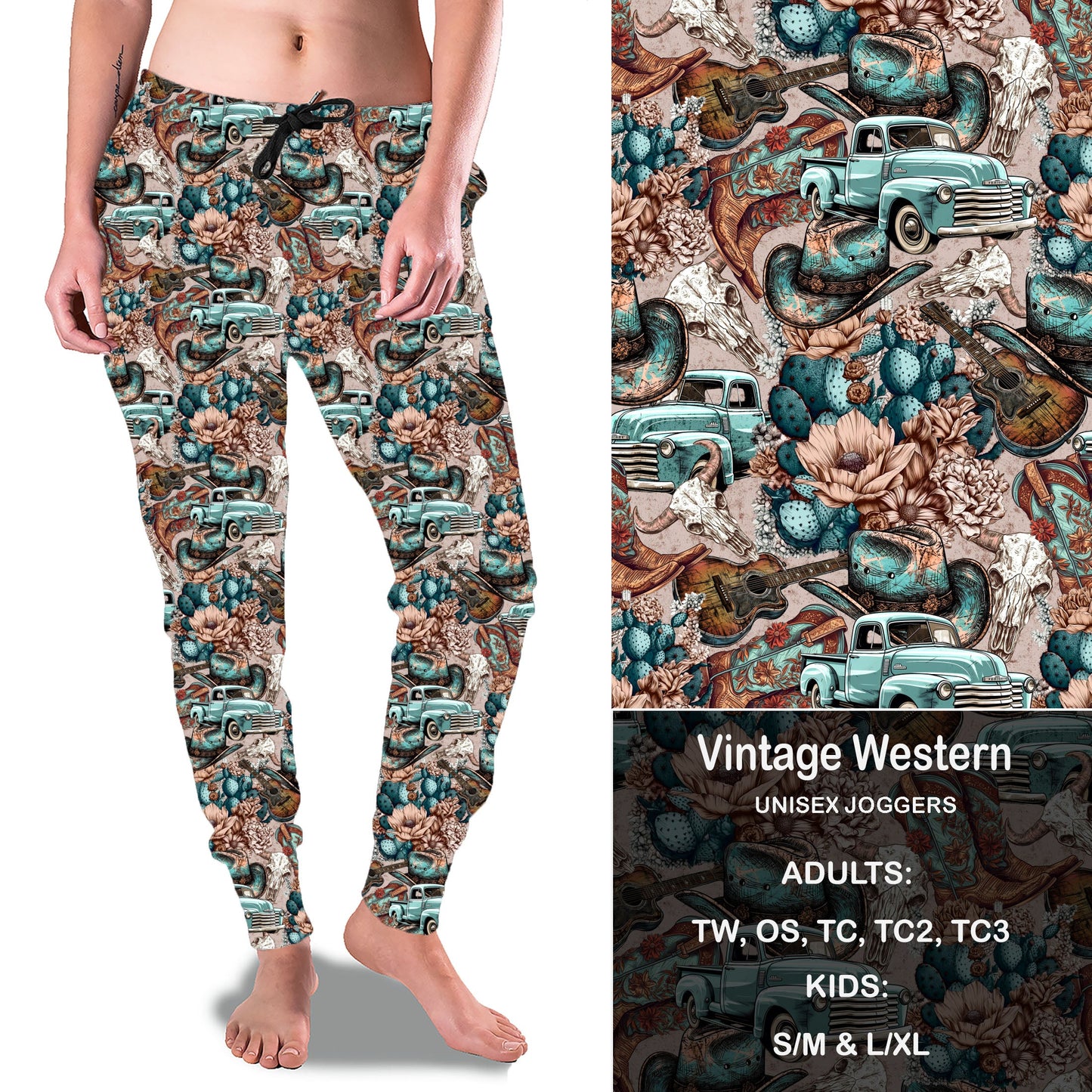 Vintage Western - Full & Capri Joggers Preorder Closes 2/23